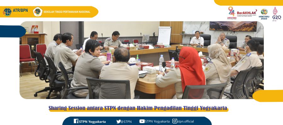 Sharing Session antara STPN dengan Hakim Pengadilan Tinggi Yogyakarta